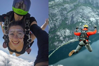 Skydiving vs Bungee Jumping Safety