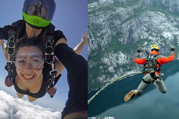 Skydiving vs Bungee Jumping Safety