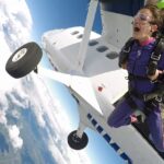 chances of dying skydiving vs car accident