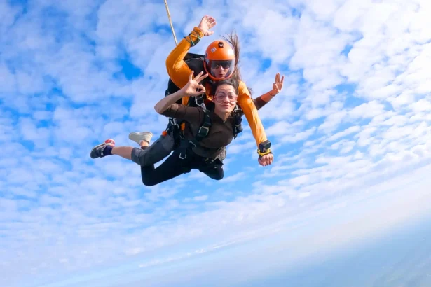 how much does a parachute jump cost​
