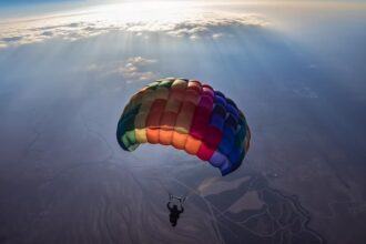 paragliding in dubai