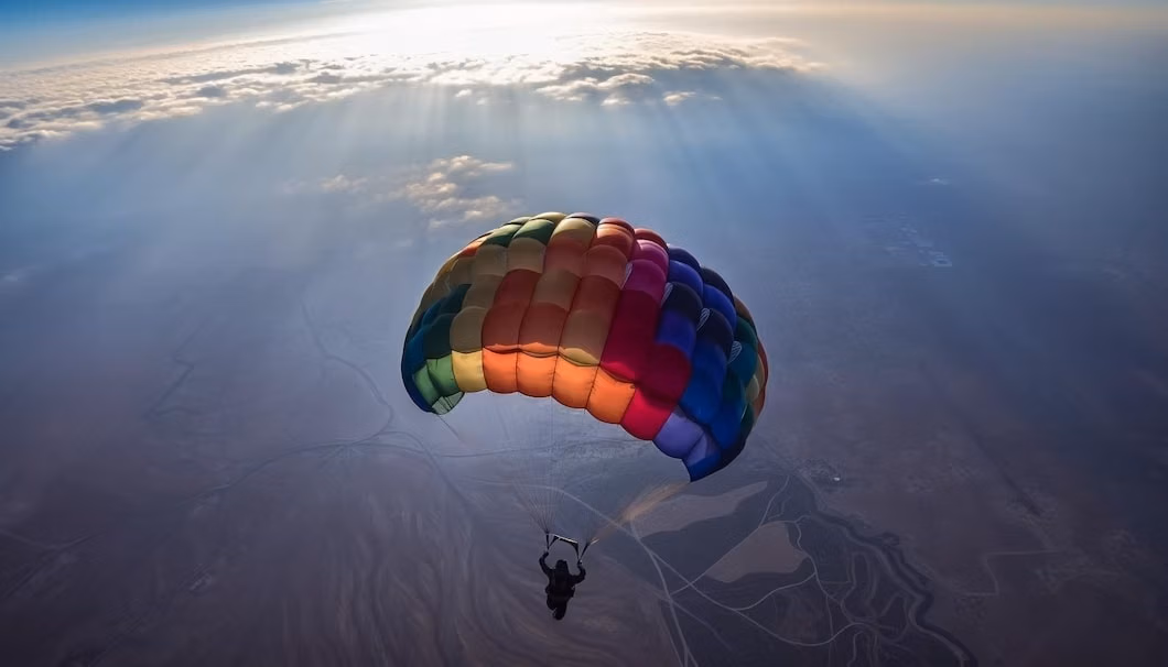 paragliding in dubai