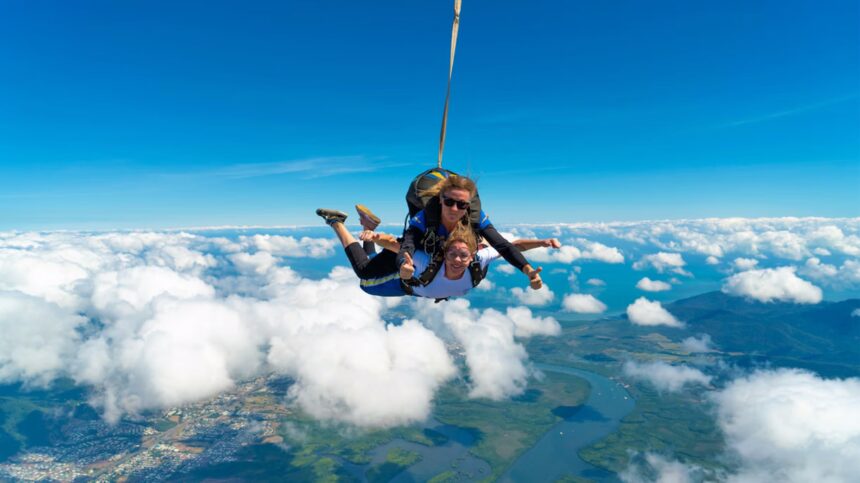 skydiving in la california