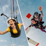 skydiving influencer