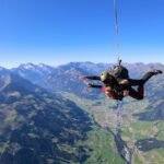 Skydiving Over Mountains Travel Guide
