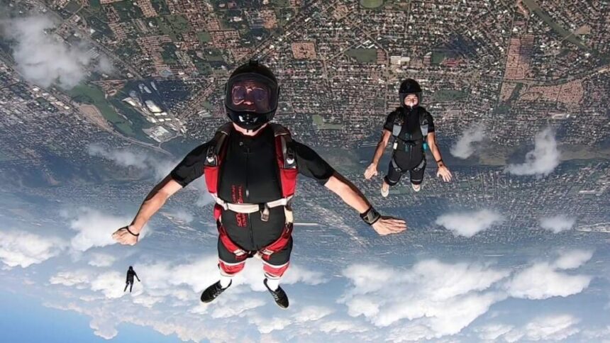 Skydiving in South Africa Safari Views