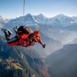 Skydiving in Switzerland Alpine Views