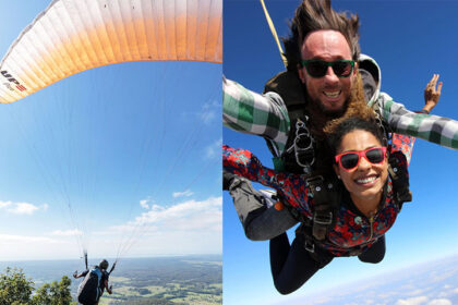 Skydiving vs. Paragliding