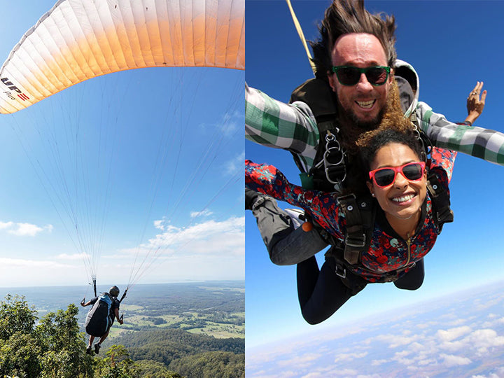 Skydiving vs. Paragliding