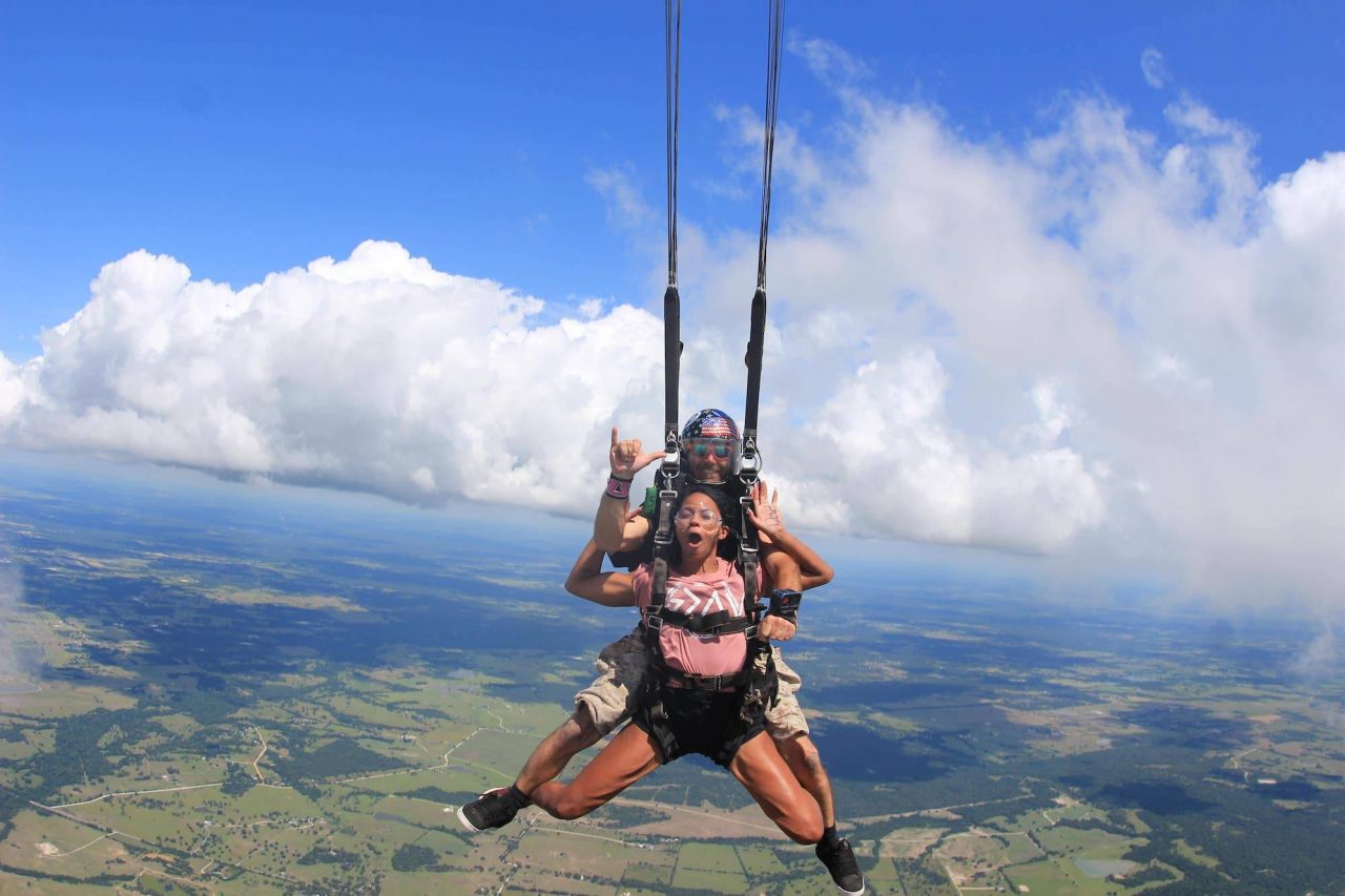 skydiving houston