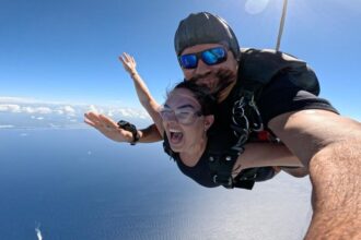 Skydiving in Mexico Coastal Experience
