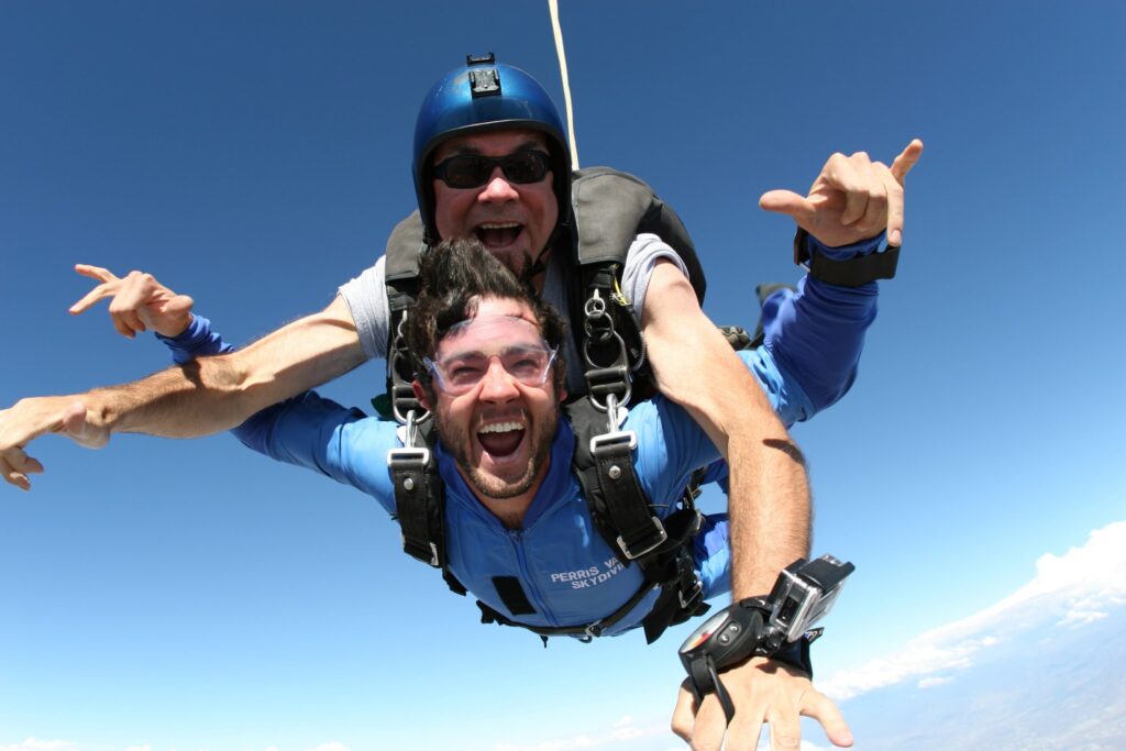 skydiving packages tandem jump experience