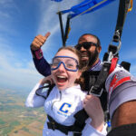 human max falling speed tandem skydiving freefall