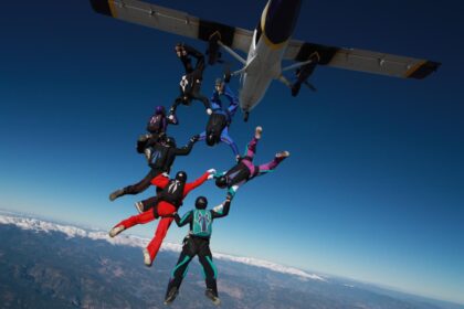 skydiving near Denver