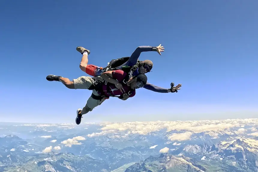 high altitude HALO jump experience for civilians